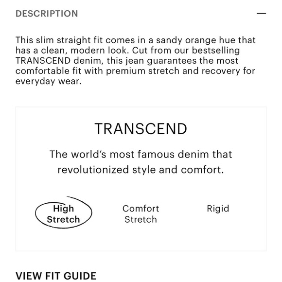 PAIGE Transcend Federal Slim Straight Men's Jeans // Size 31’ 33.5 Long - Picture 12 of 12